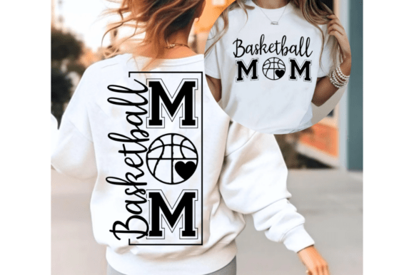 Basketball Mom SVG: Graphics for T-Shirt Designs