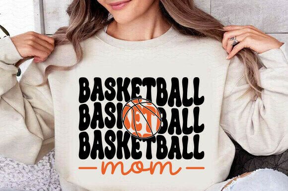Basketball Mom SVG: Graphics for T-Shirt Designs