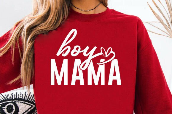 Boy Mama SVG & PNG: Essential Graphics for T-Shirt Designs