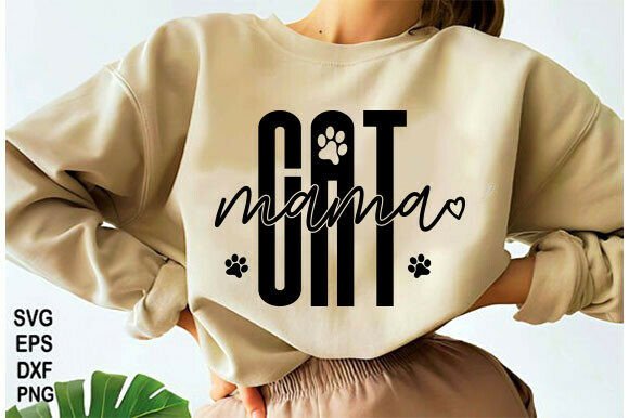 Cat Mama SVG Review: Top Graphics for T-Shirt Designs