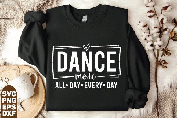 Dance Mode SVG: Fresh Graphics for T-Shirt Designs