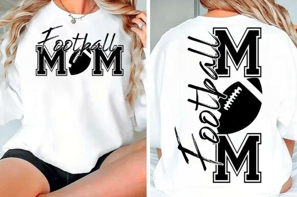 Football Mom SVG: Premium Graphics for T-Shirt Designs