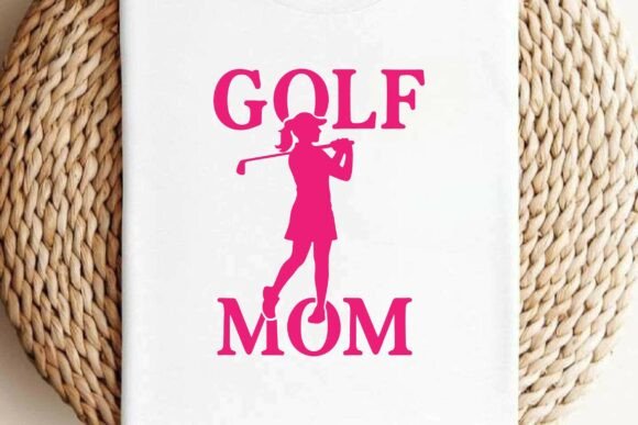 Retro Golf Mom Graphics & Illustrations Review