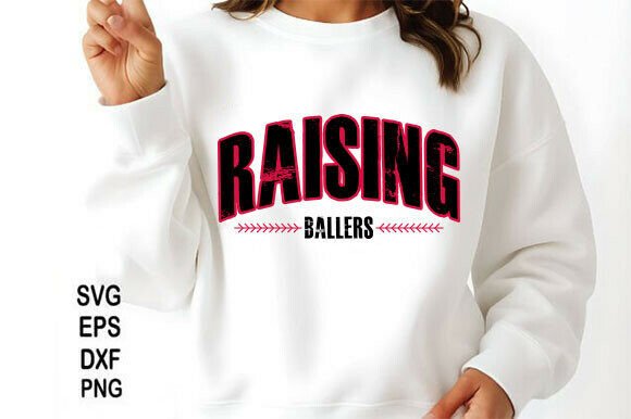 Reviewing Baseball Mom SVG & Raising Ballers Graphics for T-Shirt Designs